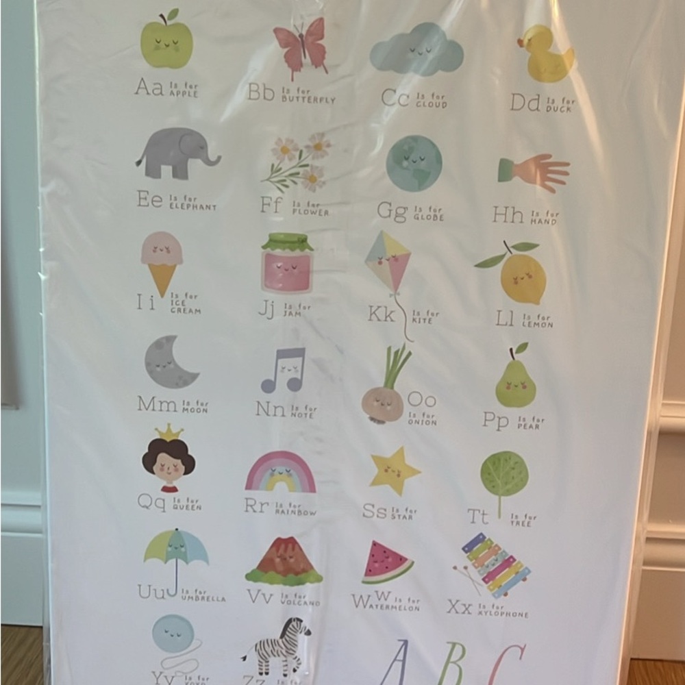 Alphabet Art Print for Kids